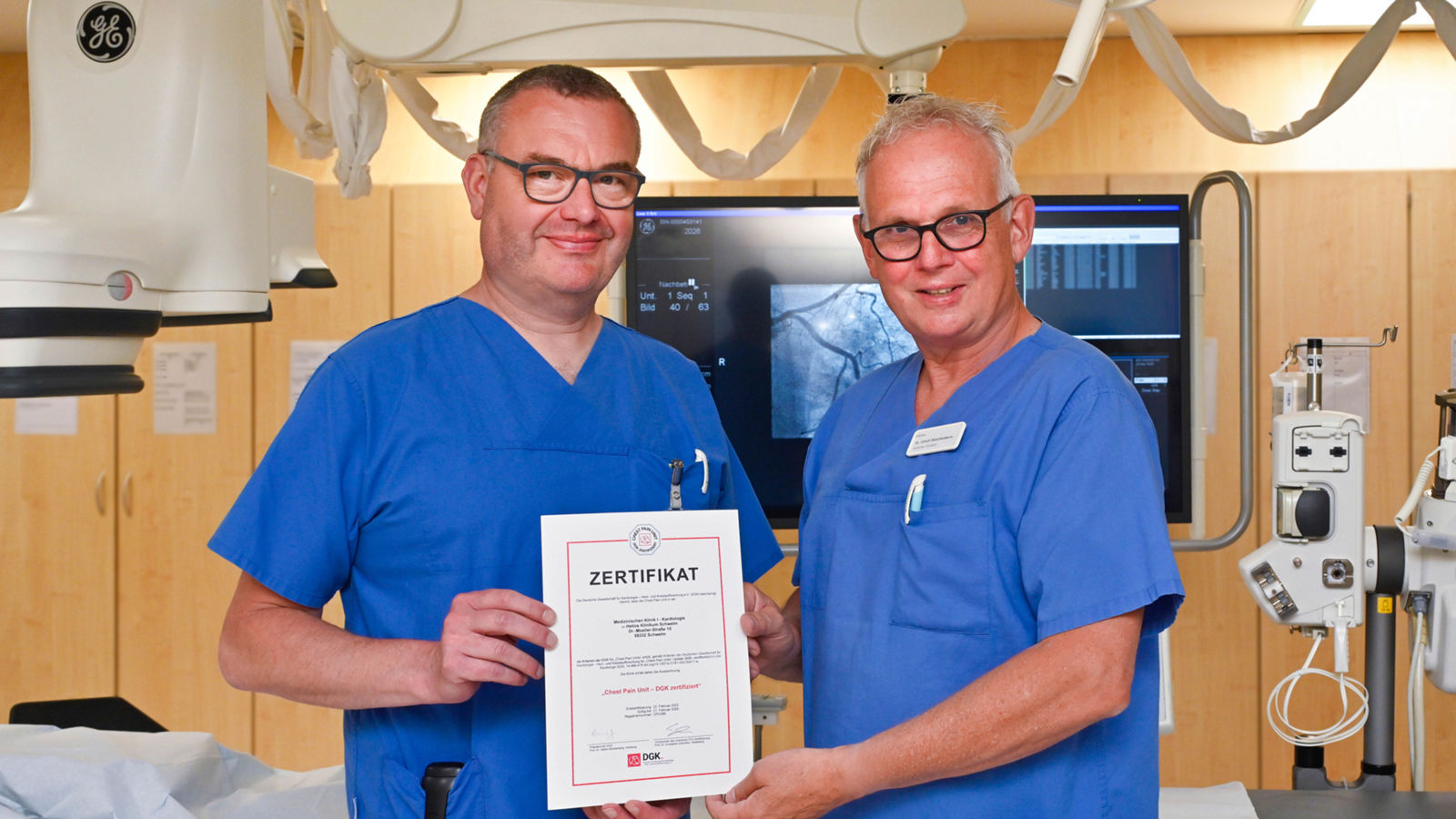 Helios Schwelm: Recertification of the Department of Cardiology